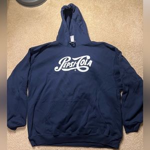 Pepsi extra large navy blue sweatshirt